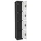 Adiroffice 12 in W, 12 in D, 72 in H, Steel ADI629-204-B-W-PKG-4 - alternate 5